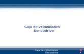 Caja de velocidades Sensodrive 1. 2 Indice Presentación Descripción técnica Funcionamiento Diagnóstico Intervenciones Ventajas clientes.