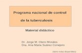 Programa nacional de control de la tuberculosis Dr. Jorge M. Otero Morales Dra. Ana Maria Suárez Conejero Material didáctico (tiene notas disponibles)