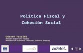 PAGE 1 1 Gérard Varaldi Director de Servicios Fiscales Ministerio de Economía, Finanzas e Industria (Francia) Política Fiscal y Cohesión Social.