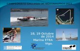 18, 19 Octubre de 2014 Marina ETEA Vigo. CAMPEONATO GALLEGO DE MOTONAUTICA 2014.