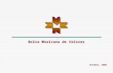 Bolsa Mexicana de Valores Octubre, 2006. Momento Actual del Mercado. La nueva Ley del Mercado de Valores. El reto: Acceso de Nuevas Empresas al Financiamiento.