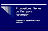 Pronósticos, Series de Tiempo y Regresión Capítulo 4: Regresión Lineal Múltiple.
