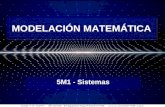 1 MODELACIÓN MATEMÁTICA 5M1 - Sistemas. OBJETIVOS 2 GENERAL. Crear modelos matemáticos que describan los sistemas empresariales.
