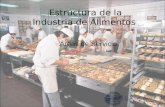 Estructura de la Industria de Alimentos Áreas de Servicio.