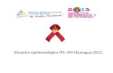 FE Situación epidemiológica ITS- VIH Nicaragua 2012.