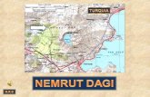 En el centro oriental de la región turca de Anatolia, a espaldas de la impresionante cadena montañosa del Tauro, en la cima del monte Nemrut Dagi, a 2150.