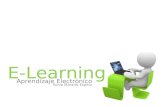 E-Learning Aprendizaje Electrónico Sonia Morales Espitia.