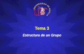 Tema 3 Estructura de un Grupo. PSICOLOGIA DE LOS GRUPOS Introducción: Génesis y funcionamiento de los grupos ESTRUCTURADINÁMICA Condiciones medioambientales.