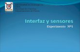 Experimento Nº1 Universidad de Santiago de Chile Facultad de Ciencias Departamento de Física.