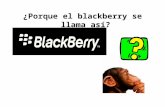 ¿Porque el blackberry se llama así?. En tiempos de la esclavitud en los Estados Unidos, a los esclavos nuevos se les ataba una bola negra de hierro muy.