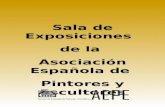 Sala de Exposiciones de la Asociación Española de Pintores y Escultores.