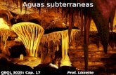 Aguas subterraneas GEOL 3025: Cap. 17 Prof. Lizzette Rodríguez.