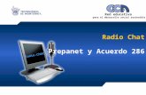 Radio-Ch@t Red educativa para el desarrollo social sostenible Radio Chat Prepanet y Acuerdo 286.