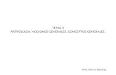 TEMA 3 ARTROLOGIA. NOCIONES GENERALES. CONCEPTOS GENERALES. Prof. Henrry Ramírez.