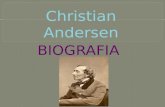 BIOGRAFIA.  Hans Christian Anderson nació el 2 de abril de 1805 en Copenhague (Dinamarca)