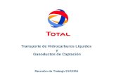 Transporte de Hidrocarburos Líquidos y Gasoductos de Captación Reunión de Trabajo 21/12/05.