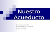 Nuestro Acueducto 3º DIVERSIFICACIÓN. IES LA ALBUERA (SEGOVIA) CURSO 2013/14.