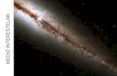 MEDIO INTERESTELAR. Medio interestelar (gas y polvo ): 10% de la masa de la galaxia Frio, denso, estado molecular, vinculado a la formacion de estrellas.