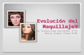 Evolución del Maquillaje ♥ Luisa Saldarriaga Hernández N°29 María Isabel Chima N°08.