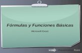 Ihr Logo Fórmulas y Funciones Básicas Microsoft Excel.