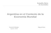 Miguel Bein Argentina en el Contexto de la Economía Mundial Expoestrategas Agosto 2009.