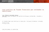 DIRECCIÓN GENERAL DE SUPERVISIÓN Caso práctico de fraude financiero por entidades no habilitadas Luis Alberto Hernando Arenas Jefe del Grupo de Modelos.