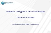 1 Modelo Integrado de Producción Yacimiento Ramos Jornadas Técnicas IAPG – Mayo 2008.