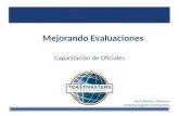 Mejorando Evaluaciones Capacitación de Oficiales Karla Ramírez Amezcua Veracruz English Toastmasters.