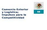 Dirección de Modernización del Comercio y los Servicios Guanajuato, Octubre 2007 Comercio Exterior y Logística; Impulsos para la Competitividad.