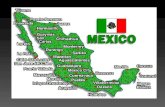 MÉXICO BANDERA ESCUDO UBICACIÓN GEOGRAFICA:  HABITANTES: En México habitan poco más de 112 millones de personas, por lo que se trata de la nación hispanohablante.