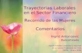 Trayectorias Laborales en el Sector Financiero Ingrid Antonijevic BancoEstado Oportunidades Laborales y Equidad en el Sector Financiero de Chile CEPAL.