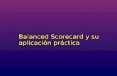 Balanced Scorecard y su aplicación práctica Conceptos Preliminares Bibliografía de partida.