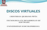 DISCOS VIRTUALES CRISTHIAN QUIBANO PEÑA TECNOLOGIA EN DESARROLLO DE SOFTWARE UNIVERSIDAD SURCOLOMBIANA.