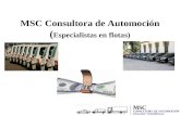 MSC Consultora de Automoción ( Especialistas en flotas)