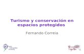Turismo y conservación en espacios protegidos Fernando Correia.