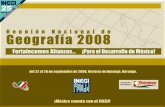 “Aprovechamiento de la B.D. Geoespacial como apoyo a las actividades de planeación del XII Censo General de Población y Vivienda 2010” Lic. Marco Antonio.