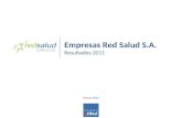 Empresas Red Salud S.A. Resultados 2011 Mayo 2012.