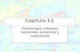 Copyright © 2004 by The McGraw-Hill Companies, Inc. 1 Capítulo 13 Psicoterapia: enfoques humanista, existencial y experiencial.