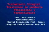 Tratamiento Integral Trastornos de conducta Psicosocial y Farmacológico Dra. Anna Bielsa Paidopsiquiatría (Servei Psiquiatría Prof. Casas) Hospital Vall.