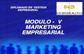 MODULO - V MARKETING EMPRESARIAL DIPLOMADO EN GESTION EMPRESARIAL.