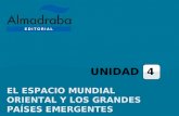 UNIDAD 4 EL ESPACIO MUNDIAL ORIENTAL Y LOS GRANDES PAÍSES EMERGENTES.