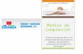 Medias de Compresión “Somos la empresa líder en la comercialización de productos médicos, distribuidores exclusivos de Therafirm en Nicaragua”
