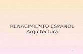 RENACIMIENTO ESPAÑOL Arquitectura. CARLOS I de ESPAÑA y V de ALEMANIA.