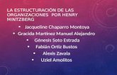 LA ESTRUCTURACIÓN DE LAS ORGANIZACIONES POR HENRY MINTZBERG Jacqueline Chaparro Montoya Gracida Martínez Manuel Alejandro Génesis Soto Estrada Fabián Ortiz.