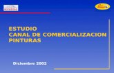 ESTUDIO CANAL DE COMERCIALIZACION PINTURAS Diciembre 2002.