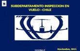 SUBDEPARTAMENTO INSPECCION EN VUELO - CHILE Noviembre, 2011 .