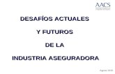 Agosto 2010 DESAFÍOS ACTUALES Y FUTUROS DE LA INDUSTRIA ASEGURADORA.