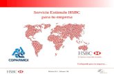 México D.F. Febrero ´06 1 Servicio Estímulo HSBC para tu empresa Trabajando para tu empresa… y.