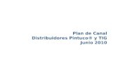 Plan de Canal Distribuidores Pintuco® y TIG Junio 2010.