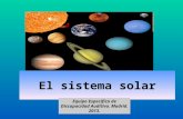 El sistema solar Equipo Específico de Discapacidad Auditiva. Madrid. 2013.